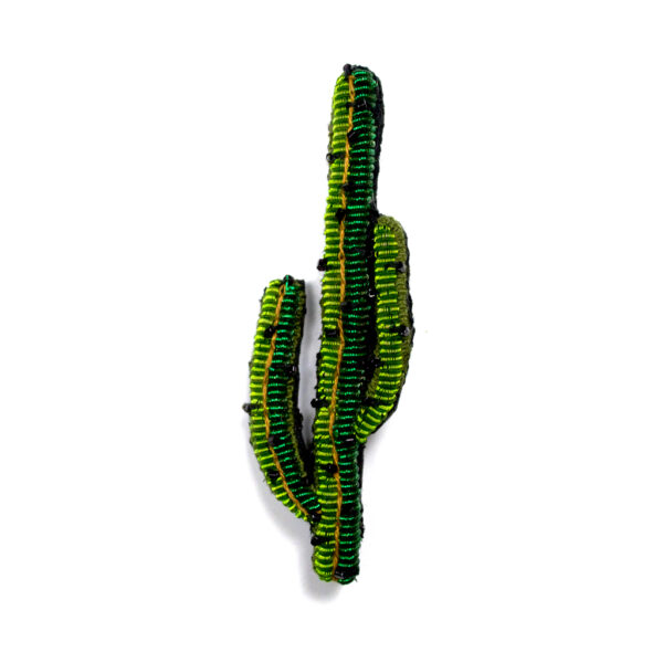 Saguaru green cactus brooch - TROVELORE