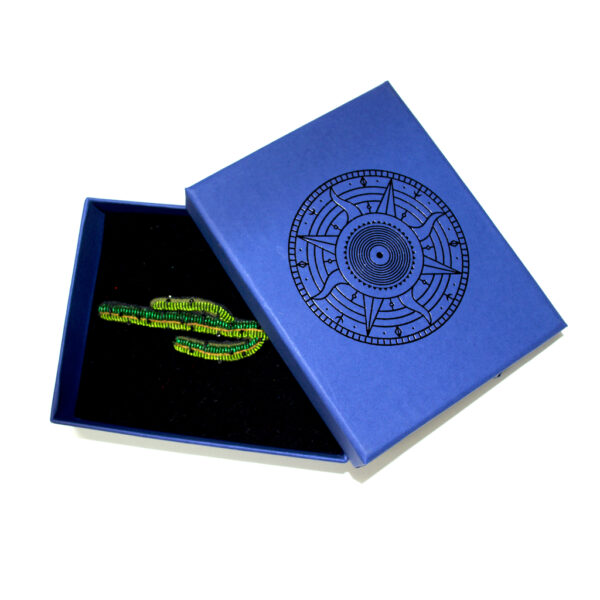 Saguaru green cactus brooch - TROVELORE - Image 2
