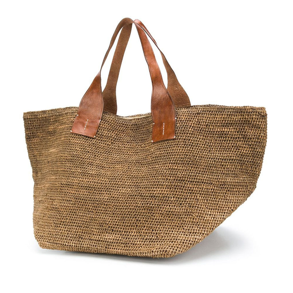 Raffia bag Tokyo brown -IBELIV – Irmas Hus