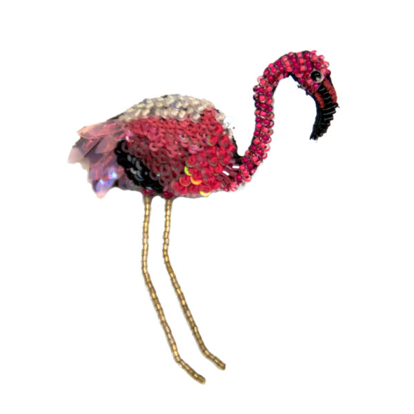 Flamingo Brooch - TROVELORE