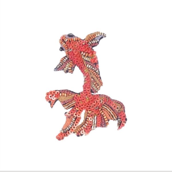 Gold Koi Fish Brooch - TROVELORE