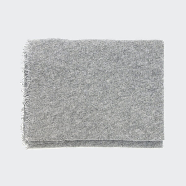 Adriel cashmere shawl grey - FALIERO SARTI