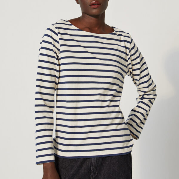 Breton-striped t-shirt navy/ecru - LE MONT SAINT MICHEL - Image 3