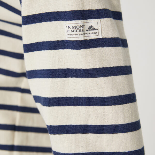 Breton-striped t-shirt navy/ecru - LE MONT SAINT MICHEL - Image 2