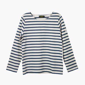Breton-striped t-shirt navy/ecru - LE MONT SAINT MICHEL