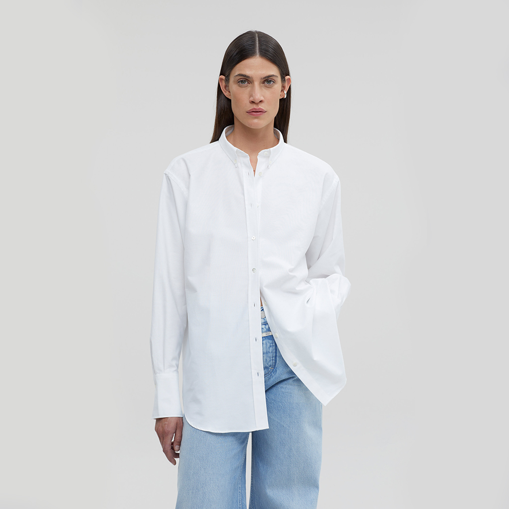 Button down oxford white shirt – CLOSED – Irmas Hus
