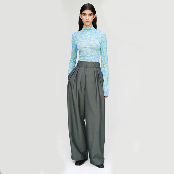Pien watercolor flower turtleneck - ROHE - Image 3