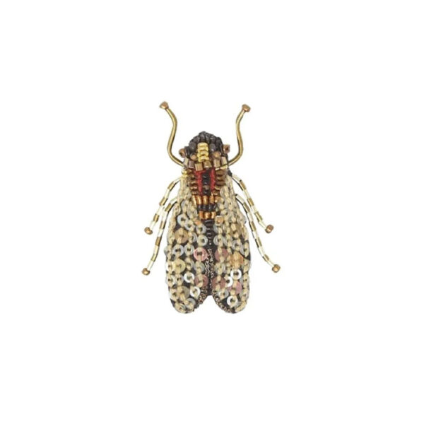 Gold Fly Brooch - TROVELORE