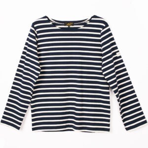 Breton-striped t-shirt navy/ecru - LE MONT SAINT MICHEL
