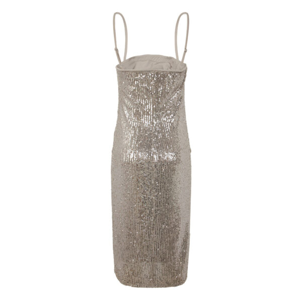 Sequin dress silver - SEVENTY - Image 2