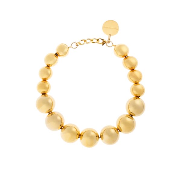 Beads necklace - gold - VANESSA BARONI