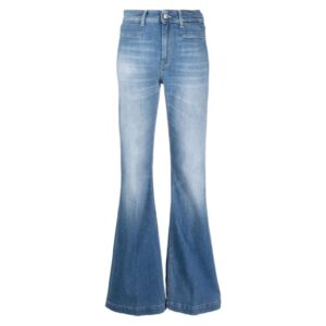 Jeans Janet slim bootcut fit blue - DONDUP