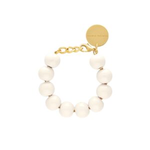 Beads Bracelet Off White - VANESSA BARONI