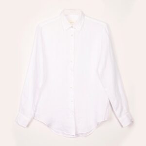 MARTA shirt linen white - XACUS