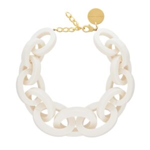 Giant necklace - off white - VANESSA BARONI