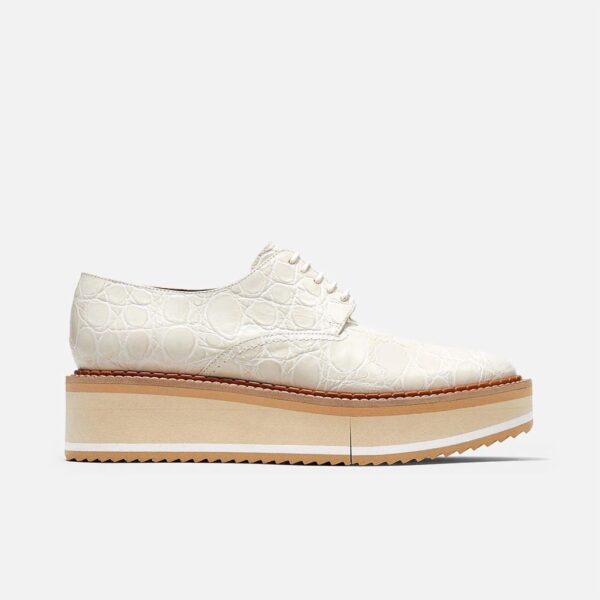 Derbie BROOK croco greige - CLERGERIE
