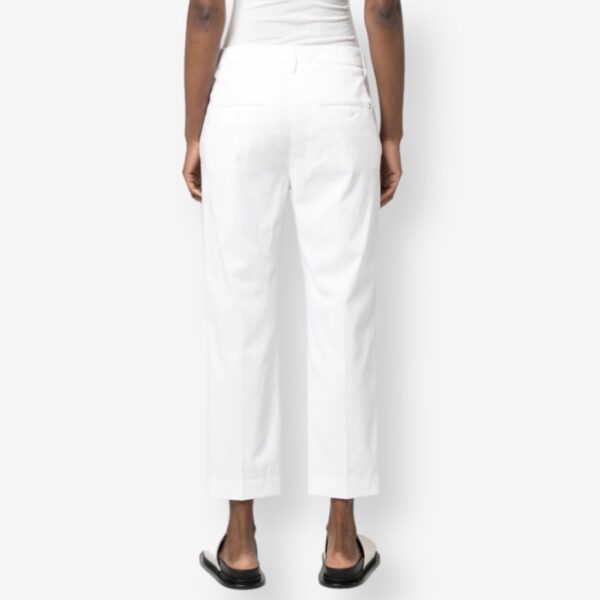 Chinos Nima zip white - DONDUP - Image 4