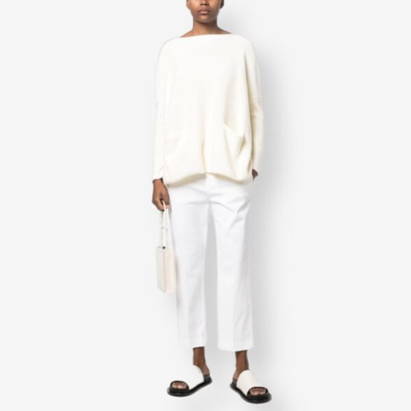 Chinos Nima zip white - DONDUP - Image 2