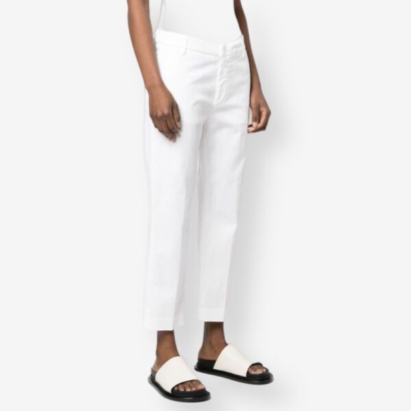Chinos Nima zip white - DONDUP - Image 3