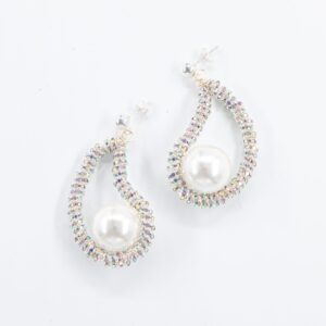 Mini silver oysters earrings - PEARL OCTOPUSS.Y