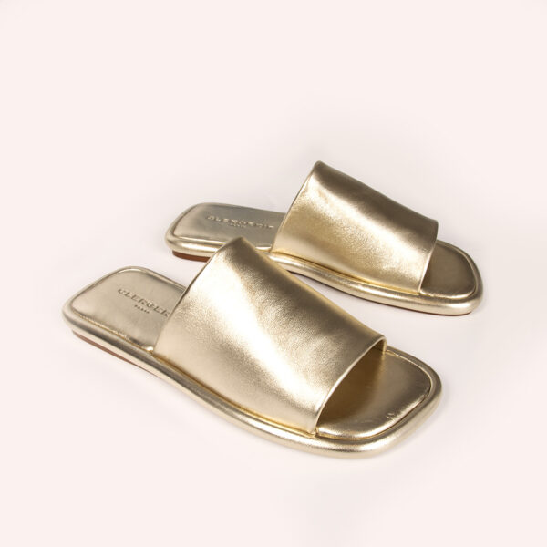 Mule Ezy9 gold - CLERGERIE - Image 3