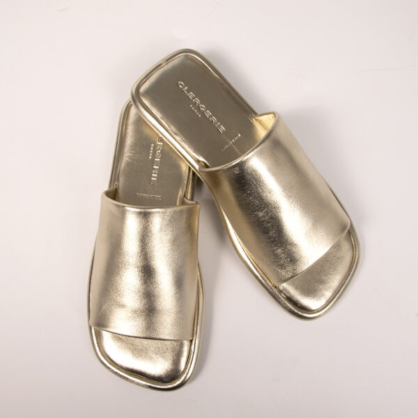 Mule Ezy9 gold - CLERGERIE - Image 2