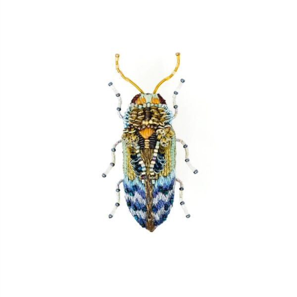 Florentinus Beetle Brooch - TROVELORE