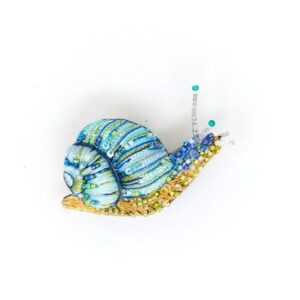 Roman Snail Brooch - TROVELORE