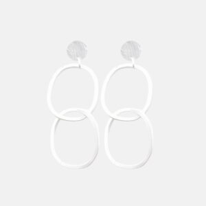 Earrings chain silver - ROSANNA DE LA RIVA