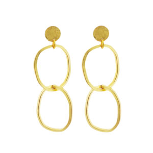 Earrings chain gold - ROSANNA DE LA RIVA