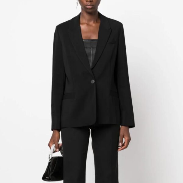 Crepe Cady Boxy Jacket - FORTE_FORTE - Image 2