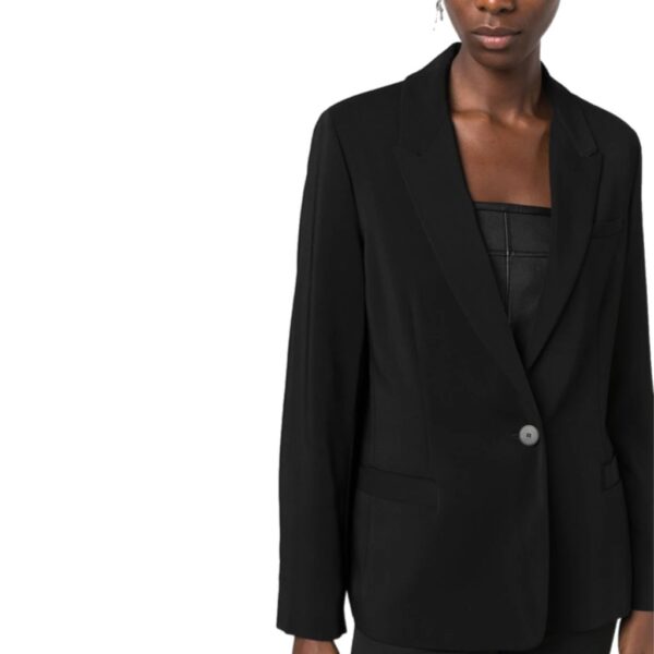 Crepe Cady Boxy Jacket - FORTE_FORTE - Image 4