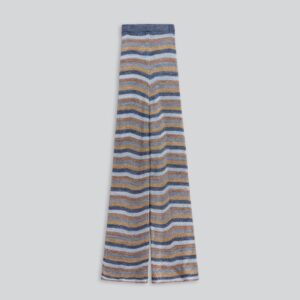 Striped Crochet Pants - ROBERTO COLLINA