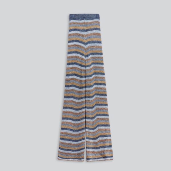 Striped Crochet Pants - ROBERTO COLLINA