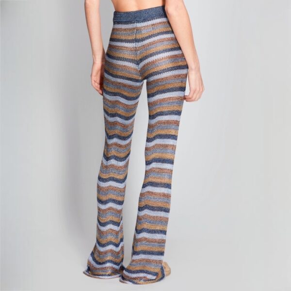 Striped Crochet Pants - ROBERTO COLLINA - Image 4