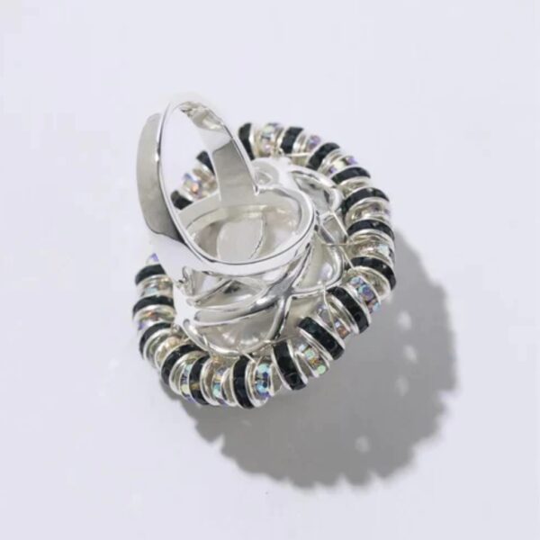Zebra Baroque diamond ring - PEARL OCTOPUSS.Y - Image 2