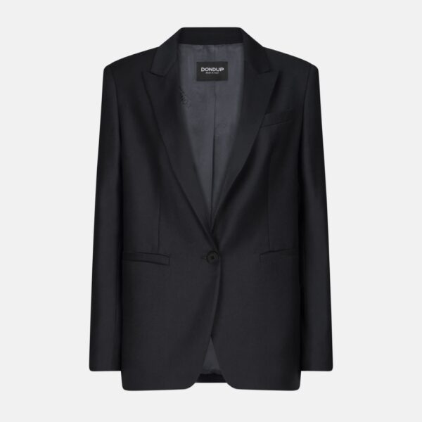 Jacket wool black - DONDUP