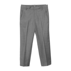 Trousers Nima zip wool grey - DONDUP