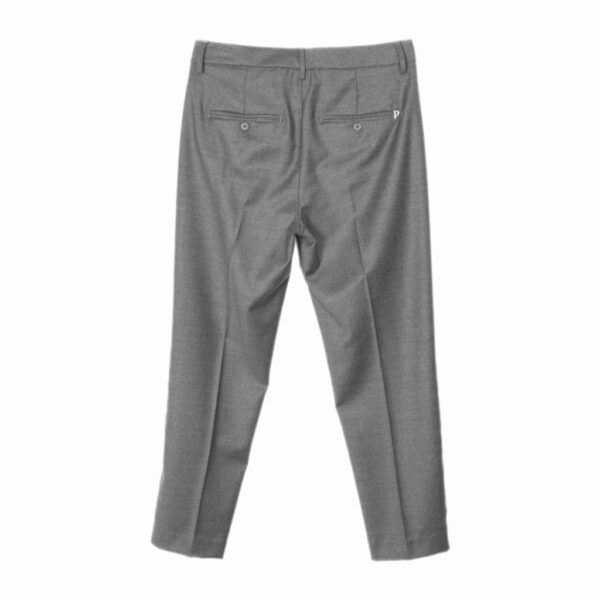 Trousers Nima zip wool grey - DONDUP - Image 2