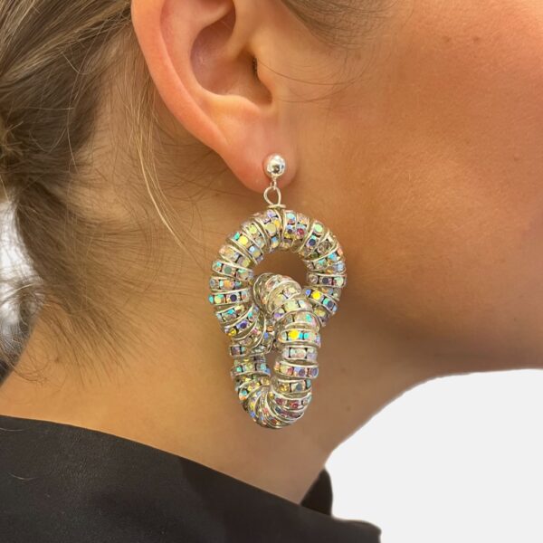 Diamond tire earrings - PEARL OCTOPUSS.Y - Image 2