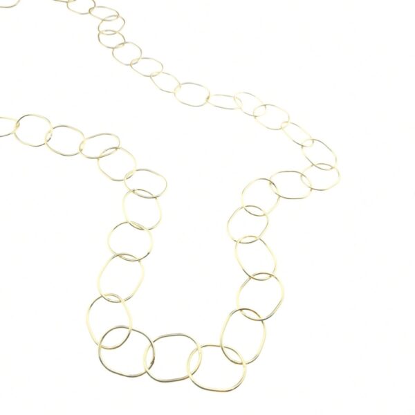 Necklace gold small chain long - ROSANNA DE LA RIVA - Image 5