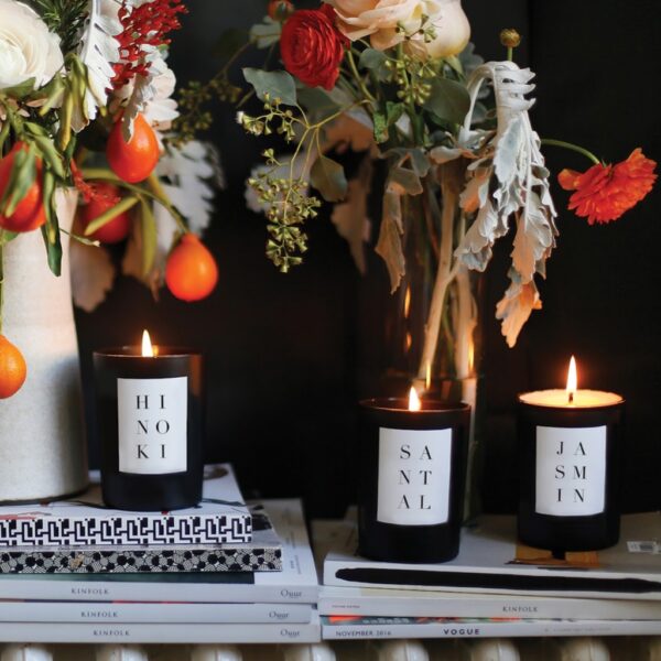 SANTAL noir candle - BROOKLYN CANDLE STUDIO - Image 3
