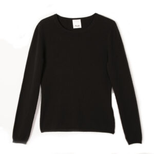 Cashmere sweater black - ALLUDE