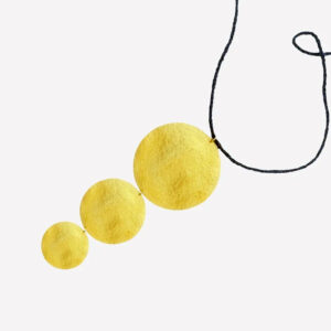 Necklace three gold discs - ROSANNA DE LA RIVA