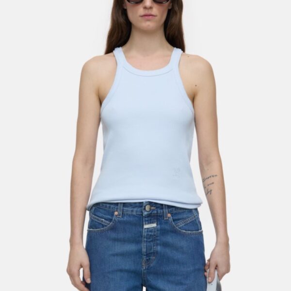 Racer top light blue - CLOSED - Image 2