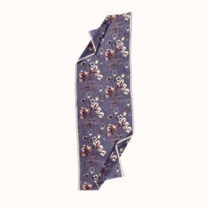 Shawl linen/cotton dusty blue - EPICE