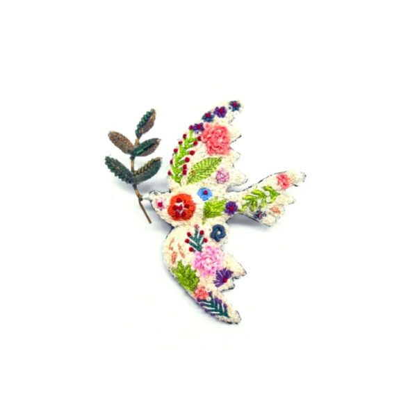 Peace Bird Brooch - TROVELORE