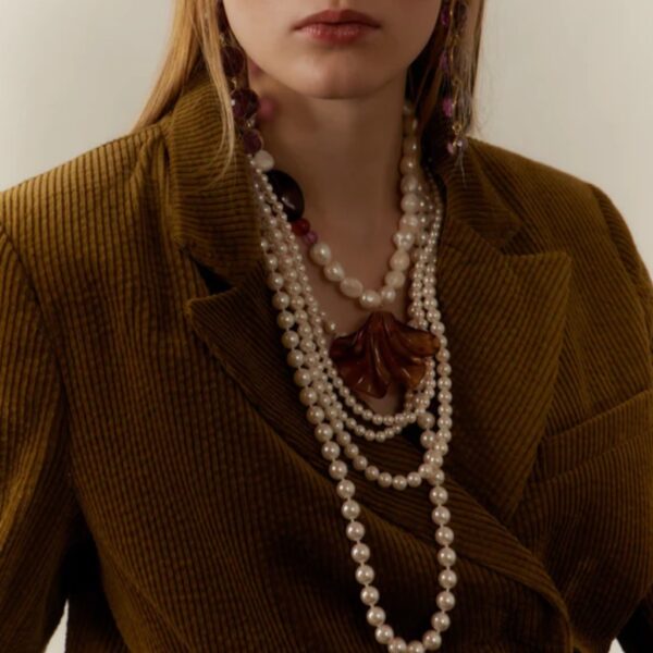 ABANI NECKLACE PEARLS - SITA NEVADO - Image 3
