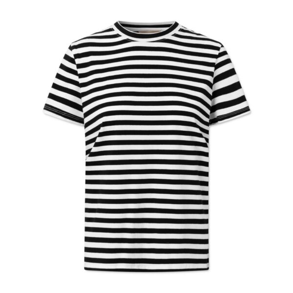 T-shirt TAIMA black stripe - RUE DE TOKYO