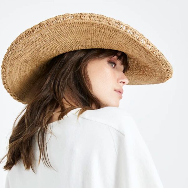 Raffia hat PLAYA natural - IBELIV - Image 4